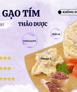 bánh gạo thảo dược