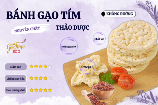 bánh gạo thảo dược