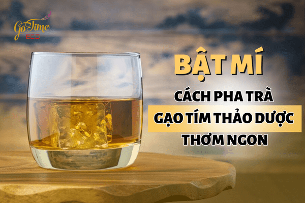 bat mi cach pha tra gao tim thao duoc thom ngon 2