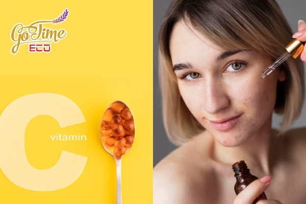 Công dụng của sản phẩm gia công viên uống vitamin A trị mụn GOTIME ECO