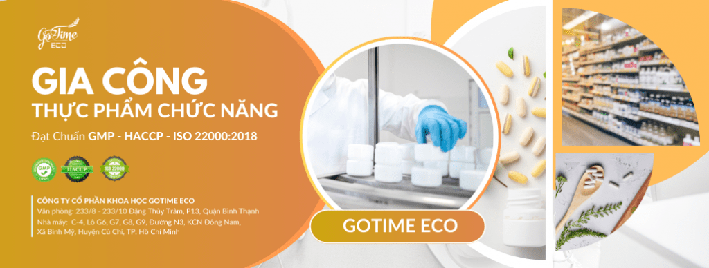 Nhà máy gia công thực phẩm chức năng Gotime Eco 01