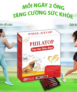 Ống philatop gạo tím thảo dược Gotime Eco