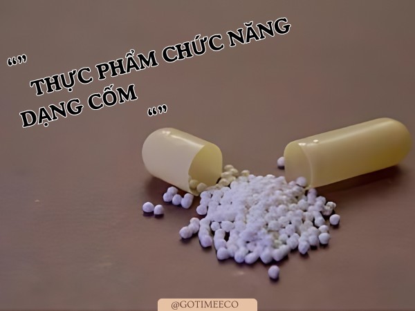 Thực phẩm chức năng dạng cốm