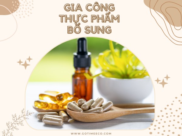 Gia công thực phẩm bổ sung