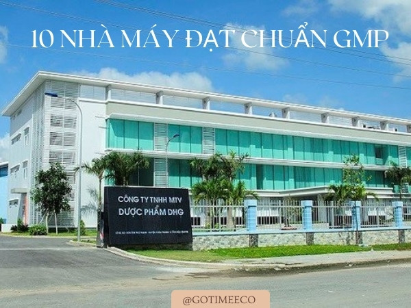 Nhà máy đạt chuẩn GMP