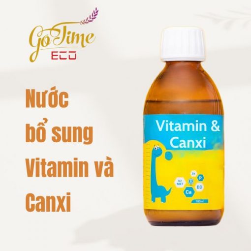 Gia công nước bổ sung vitamin và canxi