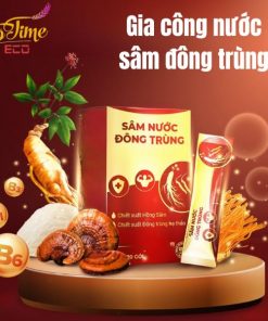 Gia công nước sâm đông trùng phục hồi sức khoẻ uy tín, chất lượng