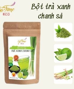 Gia công thức uống thanh mát giải nhiệt: Bột trà xanh chanh sả hòa tan