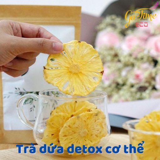 Gia công trà dứa detox cơ thể - Thanh lọc cơ thể, tăng cường sức khỏe