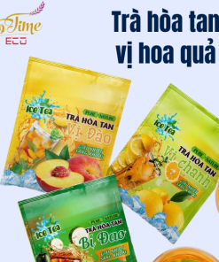 Gia công trà hòa tan vị hoa quả