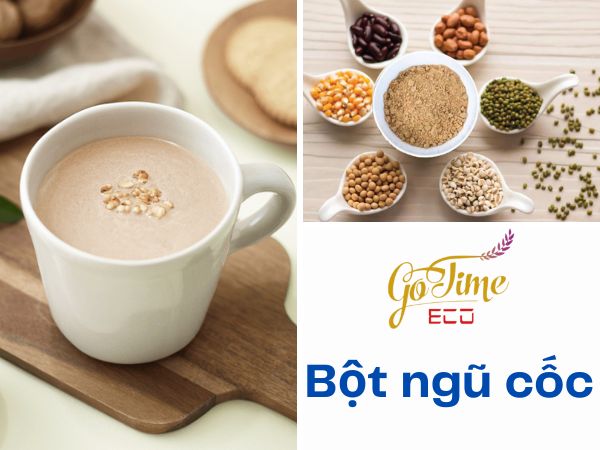 Gia công bột ngũ cốc vị ngọt dịu