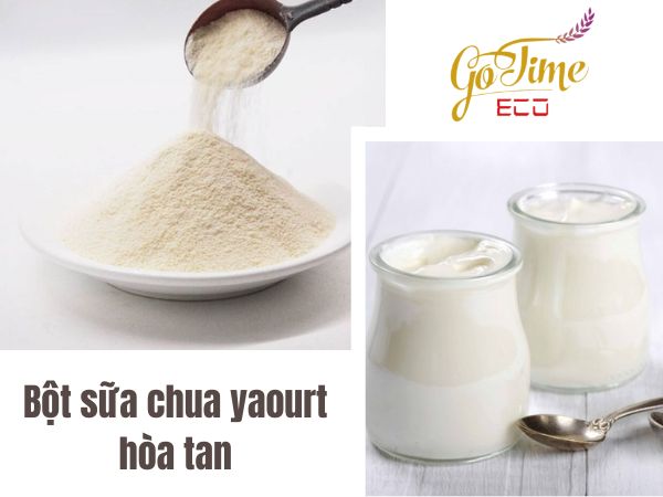 Gia công bột sữa chua yaourt hòa tan