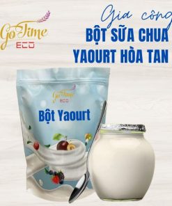 Gia công bột sữa chua yaourt hòa tan