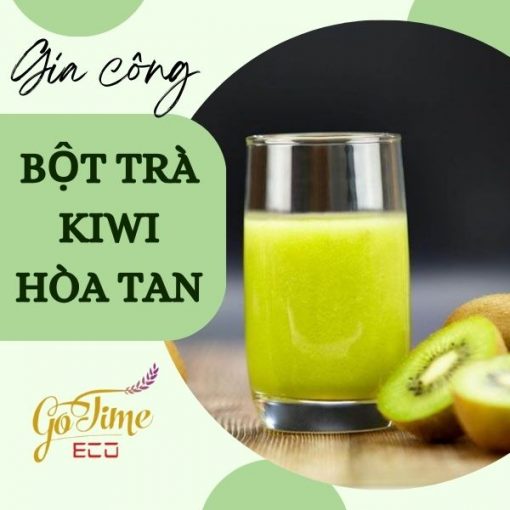 Gia công bột trà kiwi hòa tan