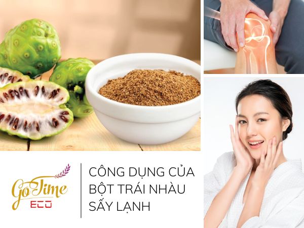 Gia công bột trái nhàu sấy lạnh - Bí quyết sống khỏe từ thiên nhiên