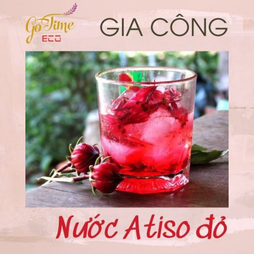 Gia công nước atiso đỏ giảm cân, điều hoà huyết áp, ngăn ngừa ung thư