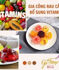 Gia công rau câu bổ sung vitamin