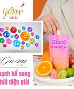 Gia công thạch bổ sung chất điện giải