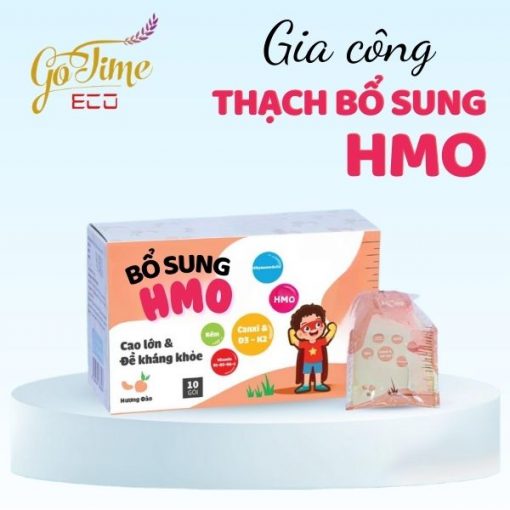 Gia công thạch bổ sung HMO đa dạng hương vị