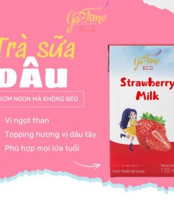 Gia công trà sữa dâu thơm ngon không béo