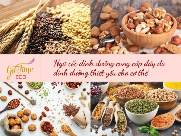 Ngũ cốc dinh dưỡng cung cấp đầy đủ dinh dưỡng thiết yếu cho cơ thể