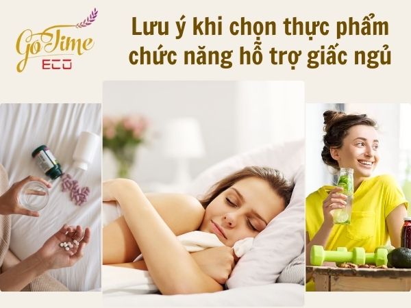 Những lưu ý khi lựa chọn thực phẩm chức năng hỗ trợ giấc ngủ