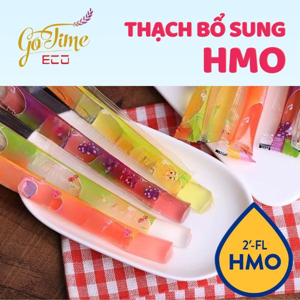 Thạch bổ sung HMO có nhiều hương vị hấp dẫn