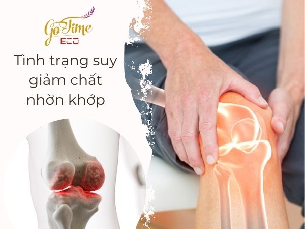 Tình trạng suy giảm chất nhờn khớp