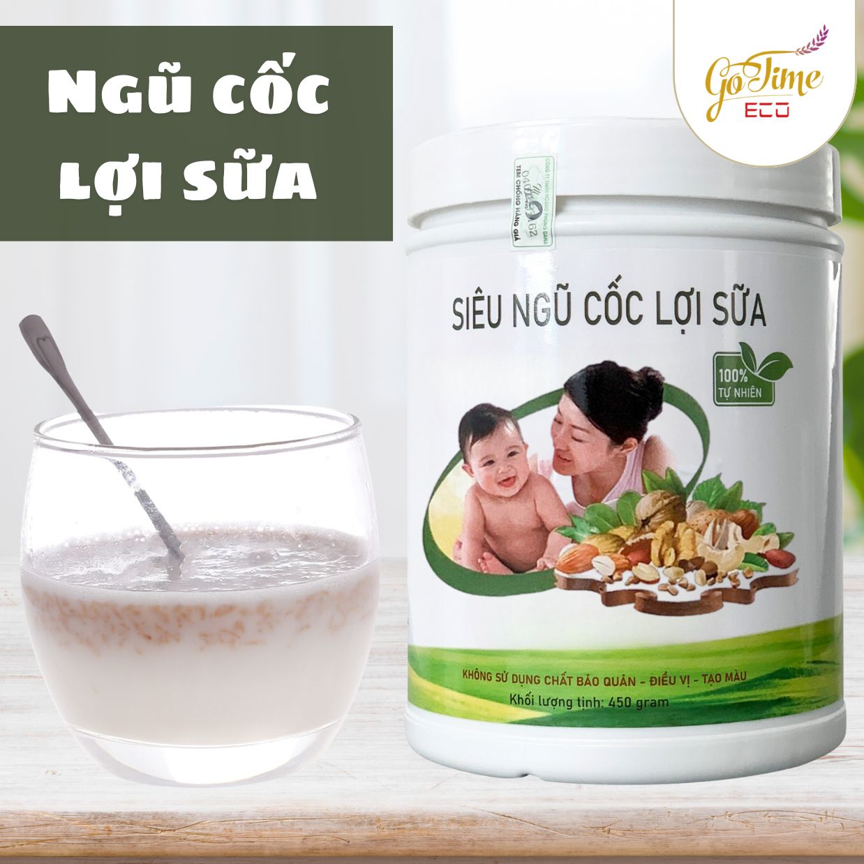 Gia công ngũ cốc lợi sữa