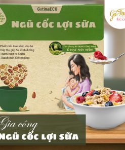 Gia công ngũ cốc lợi sữa