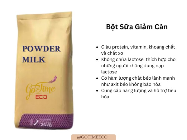 Gia công bột sữa giảm cân