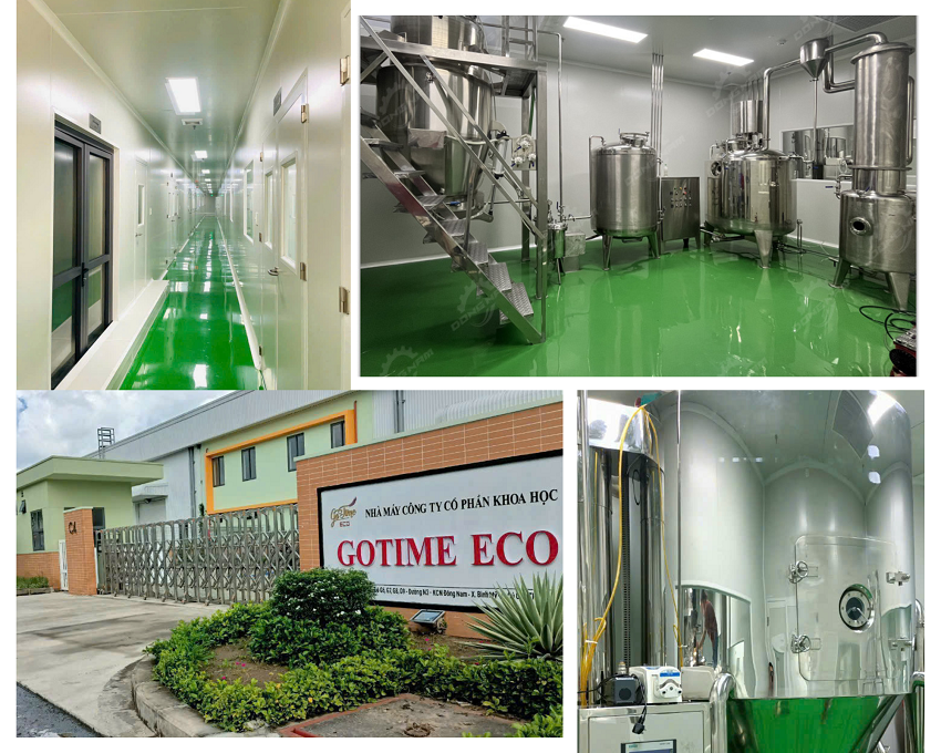 Nhận chiết xuất thảo dược thành bột hòa tan theo yêu cầu 4 Nhà máy nhận chiết xuất dược liệu, thảo dược theo yêu cầu