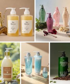 Gia công dầu gội bạch quả thiên nhiên