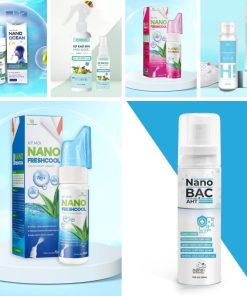 Gia công xịt nano bạc kháng khuẩn chuẩn GMP