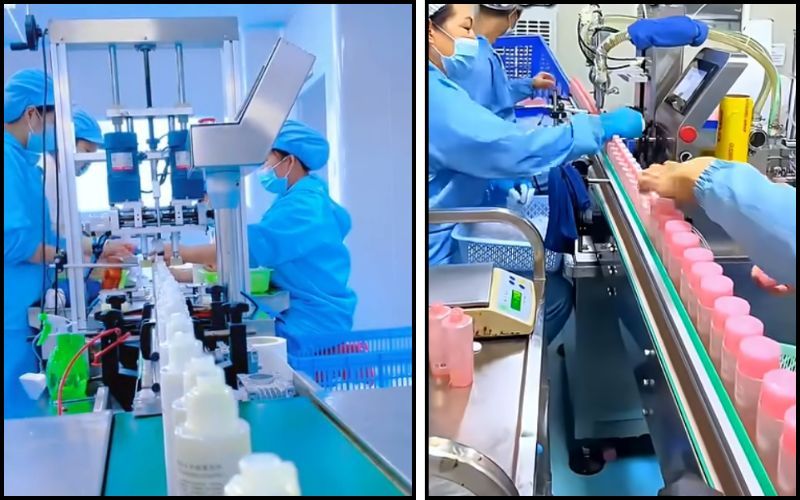 Gia công mỹ phẩm số lượng ít