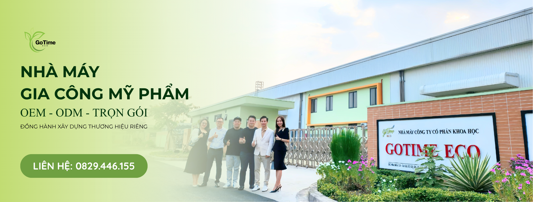 Nhà máy gia công mỹ phẩm Gotime Eco