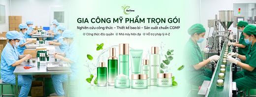 Sản xuất gia công mỹ phẩm
